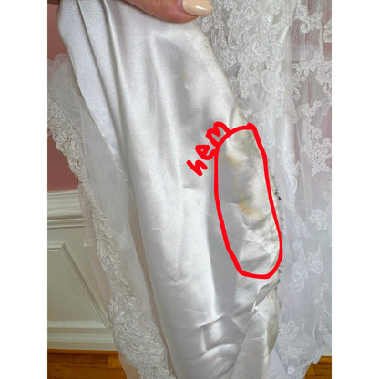 Maggie Sottero Bronwyn Wedding Gown Lace Size 12