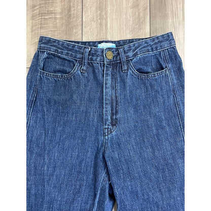 Show Me Your Mumu Michelle Jeans in Hustle and Bustle Wash Blue Size 27 Denim
