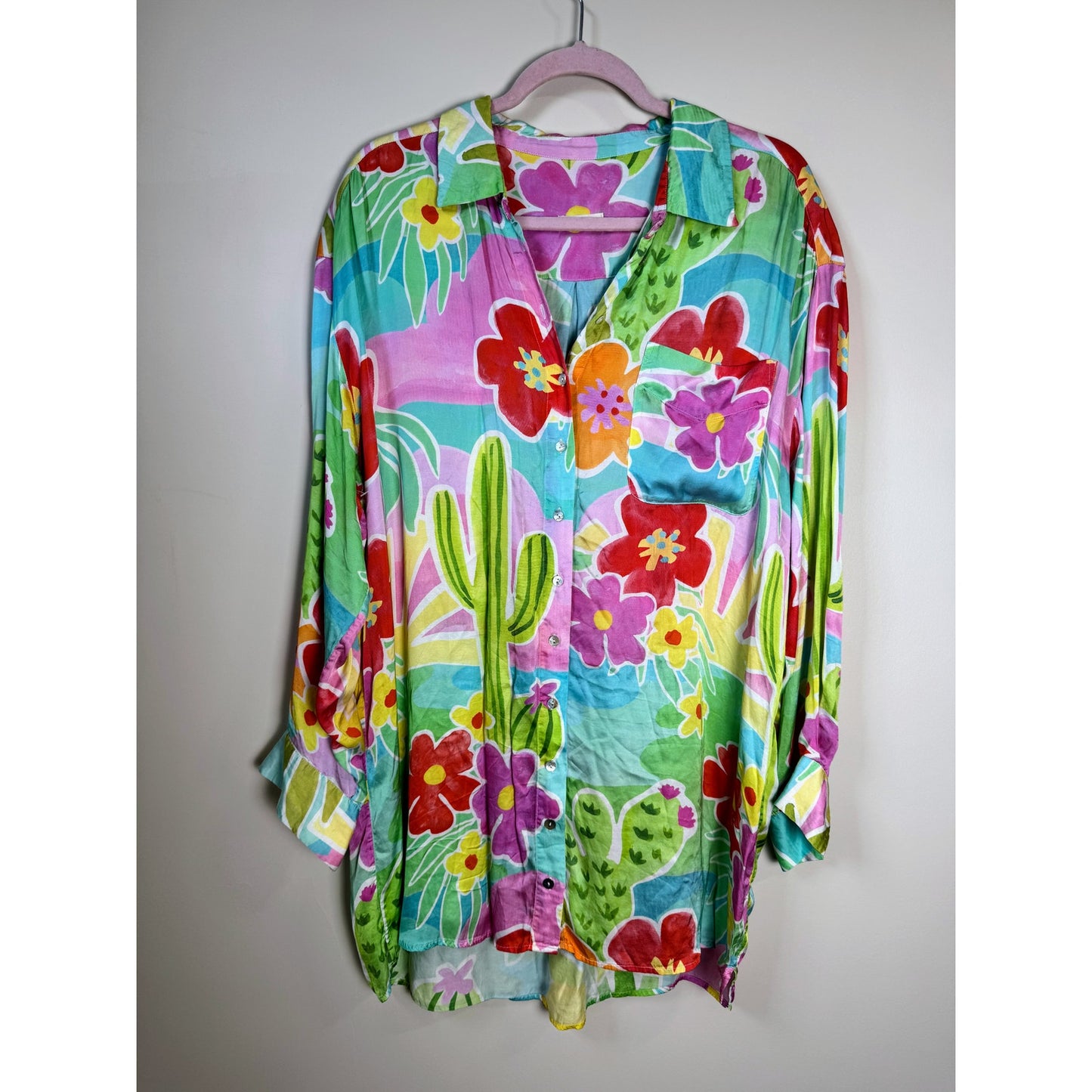 NEW Spell Spell & The Gypsy Collective Margi Beach Multi Top Size Medium