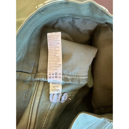 SPANX Women Green Cargo Skinny Pants Size S P