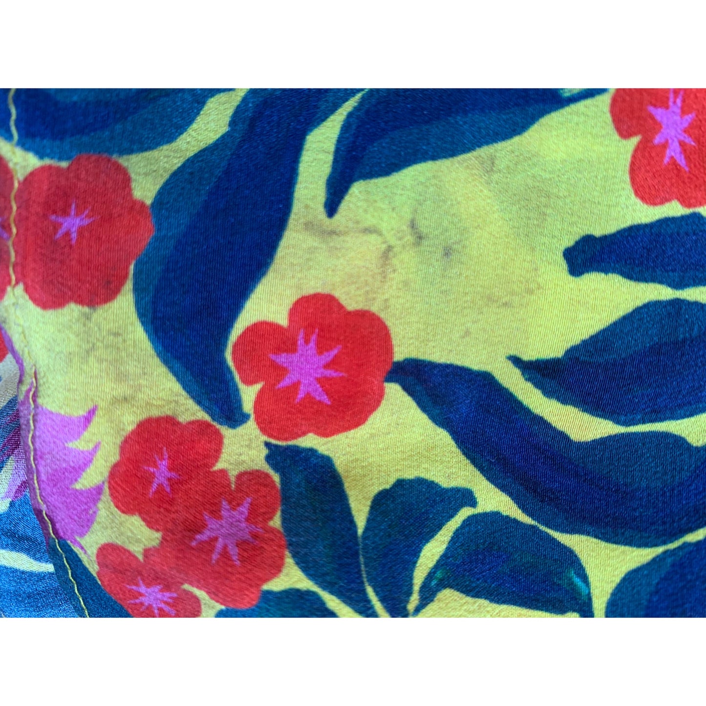 Saloni Ginny Maxi Dress in Multicolor Floral Size 4 Embellished Long Sleeve Silk