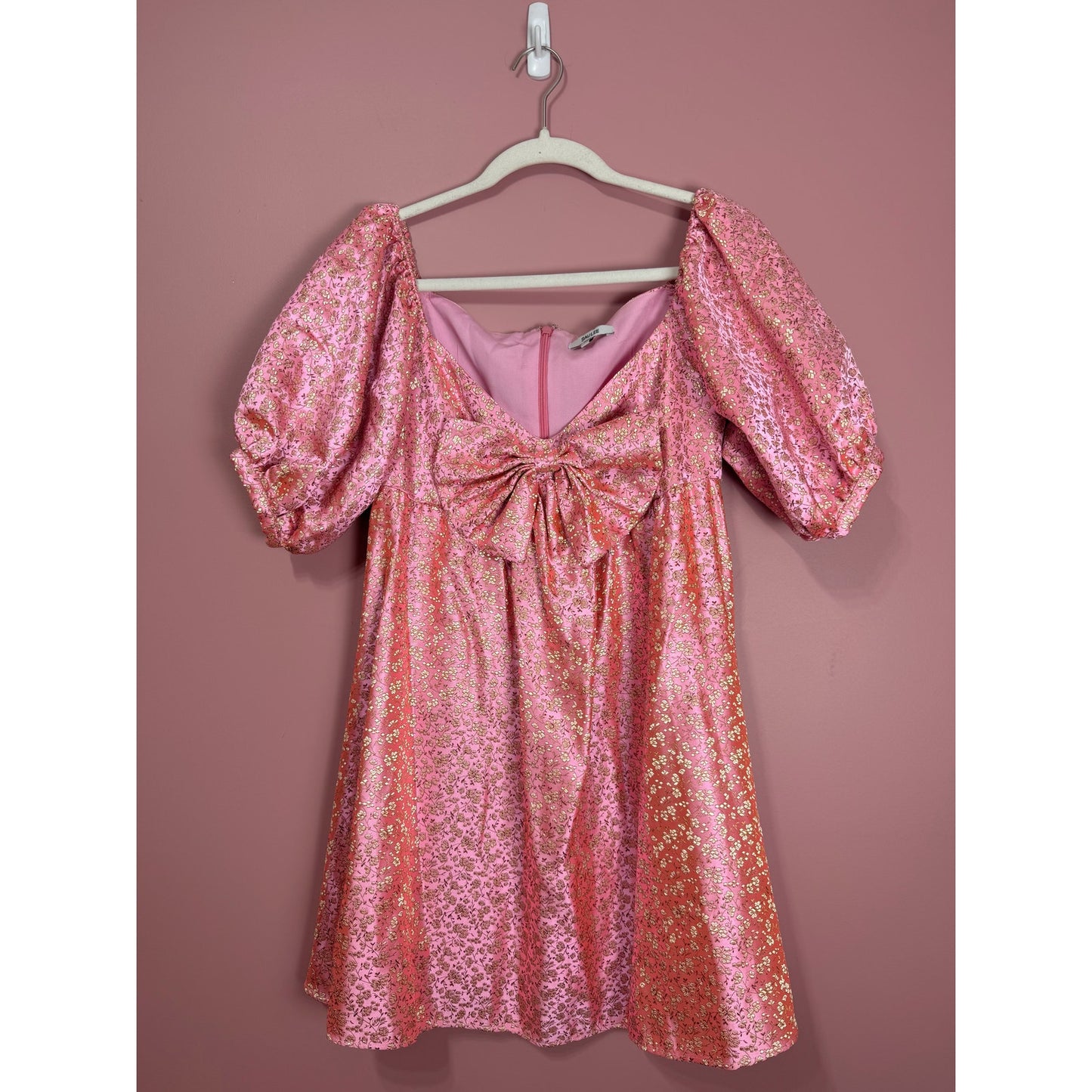 Sau Lee Arabella Mini Dress Pink Mini Dress Size 4