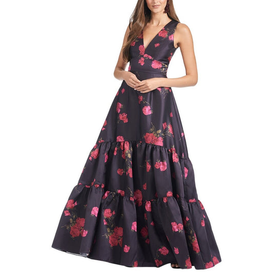 NEW NWT Sachin + Babi Rori Tiered Sleeveless Floral Print Dress Size 8