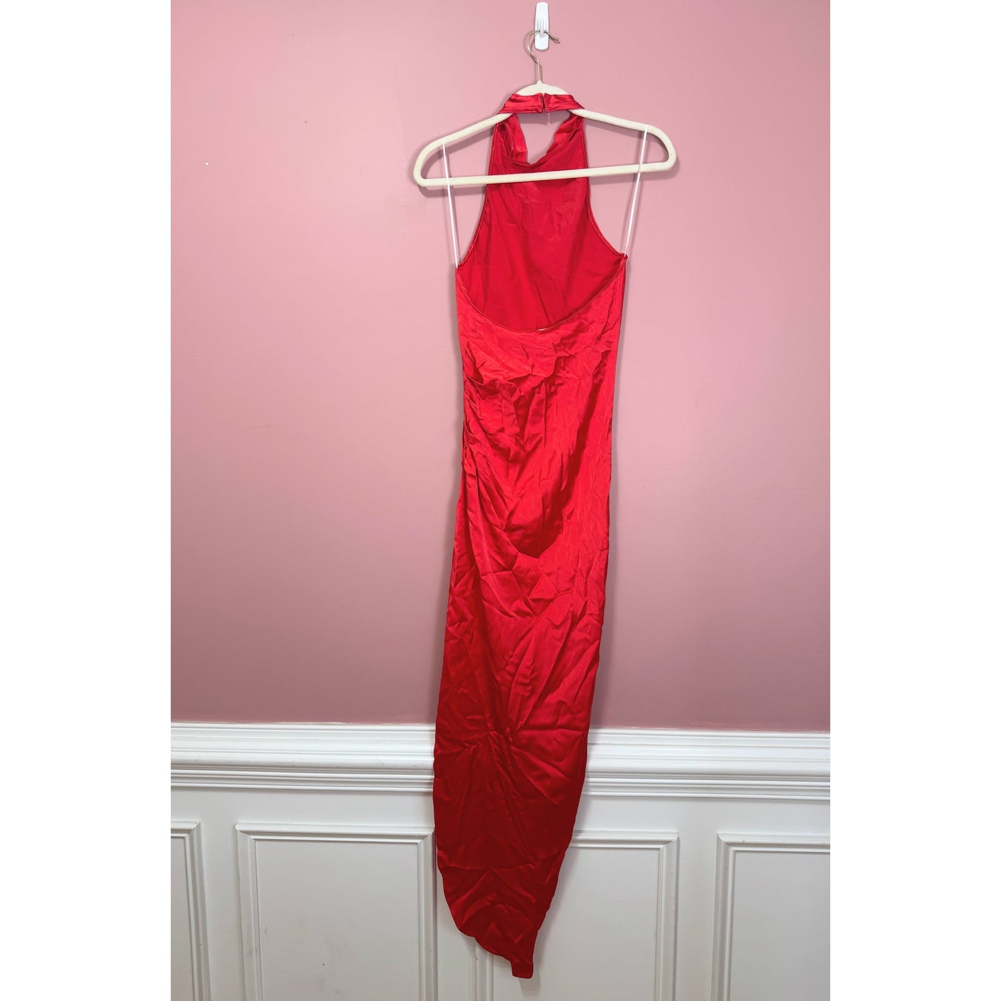 Amanda Uprichard Samba Gown in Candy Apple Size XS