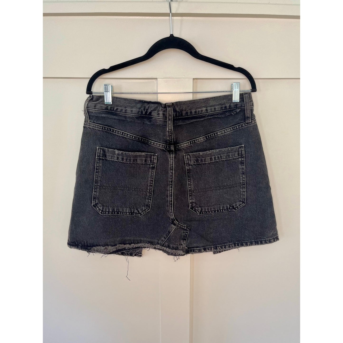 NEW Free People We The Free Bare With Me Denim Mini Skirt Size 30