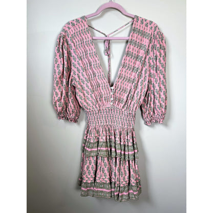 NEW Jens Pirate Booty X Free People Daydream Petit Mini Dress Floral Size Small