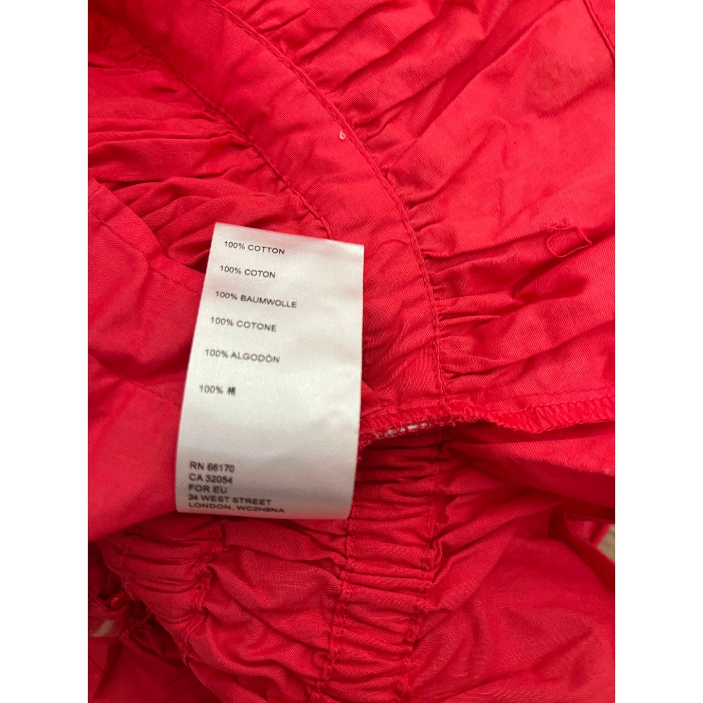 NEW NWT Free People Gabby Tube Crop Tap Pink Punch Size XS