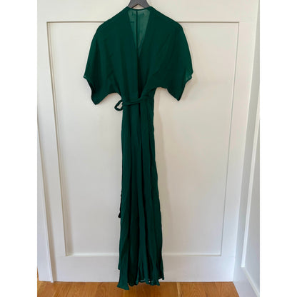 Reformation Winslow Dress Emerald Green Size XS