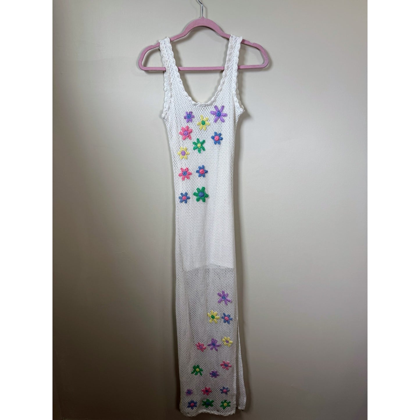 NEW NWT Beach Riot Diana Crochet Maxi Dress Size XS
