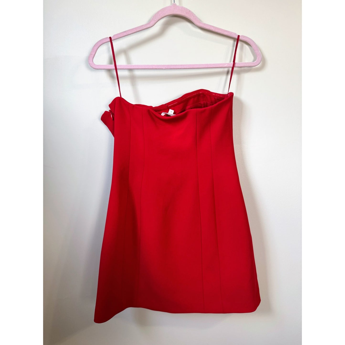 NEW NWT A.L.C. Elsie Mini Dress in Real Red Size 4