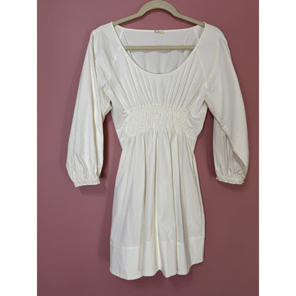 Alexis Sana Cotton-Blend Poplin Mini Dress Size Small