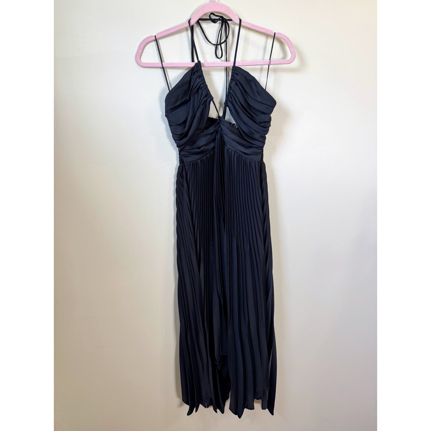 NEW NWT Ramybrook Geneva Midi Dress in Black Size 4