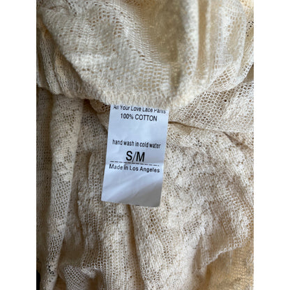 NEW NWT Jaded Gypsy All Your Love Lace Pants Size S/M