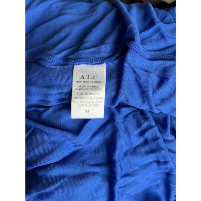 NEW NWT A.L.C. Luna Mini Dress Cobalt Blue Size Medium