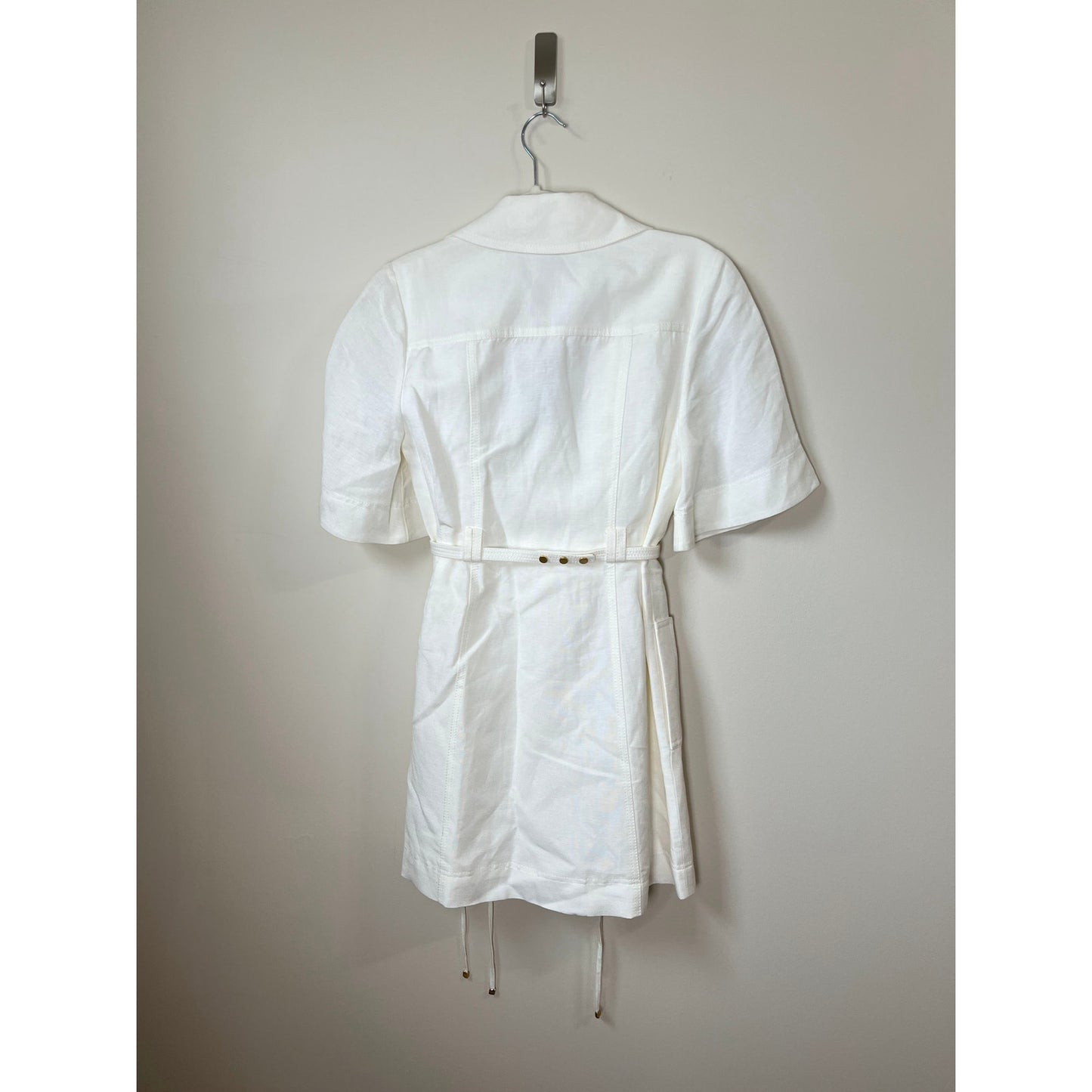NEW NWT Aje. Ana Mini Dress Ivory US Size 4