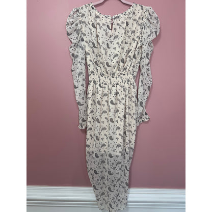 NEW NWT For Love & Lemons Paisley Midi Dress Size XS