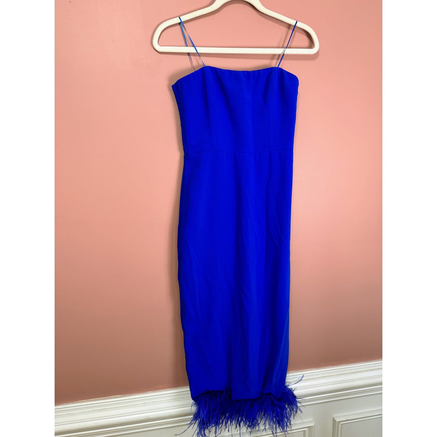 Amanda Uprichard X Revolve Simpson Dress in Cobalt Size Small