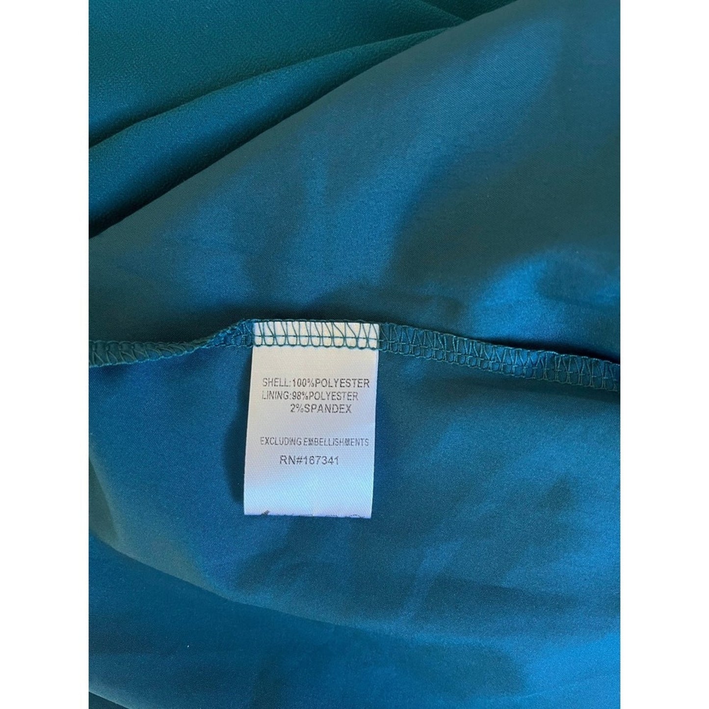 HELLO MOLLY Teal Blue Draped Halter Neck Maxi Dress Formal Evening Gown Size M 8