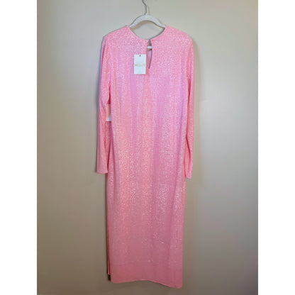NEW NWT Show Me Your Mumu Maddison Maxi Dress Pink Sequin Size XXL