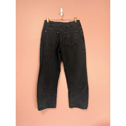 NEW We The Free Free People Super Sonic Slim Pant in Black Size 4