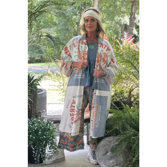 Jaded Gypsy Never Ending Fields Duster LIberty Size S/M