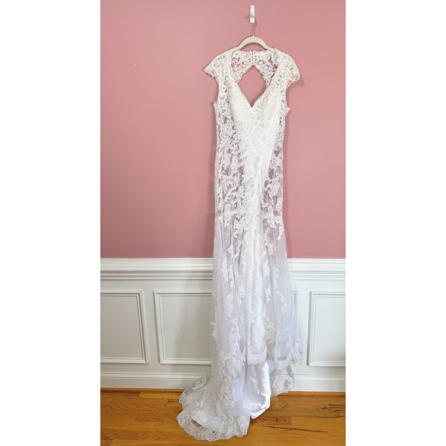Maggie Sottero Bronwyn Wedding Gown Lace Size 12