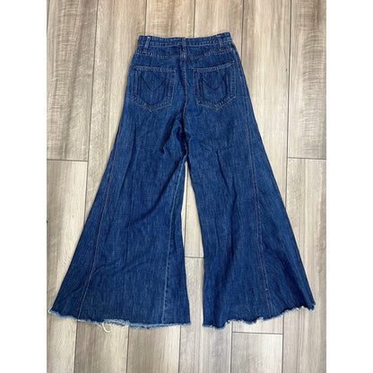 Show Me Your Mumu Michelle Jeans in Hustle and Bustle Wash Blue Size 27 Denim