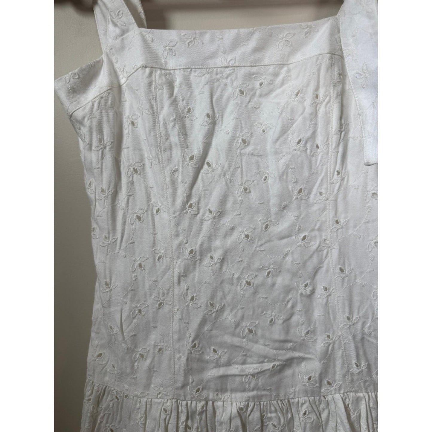 Agua Bendita Joaquina White Eyelet Mini Dress Joaquina Shopbop Large NWT