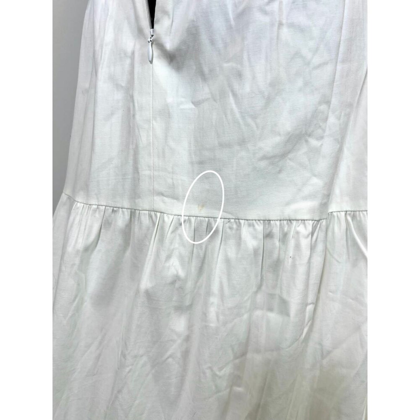 Reformation Fairfield Maxi‎ Dress in White Size 10 Sleeveless V-Neck Stretch