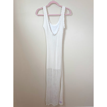 NEW NWT Beach Riot Diana Crochet Maxi Dress Size XS