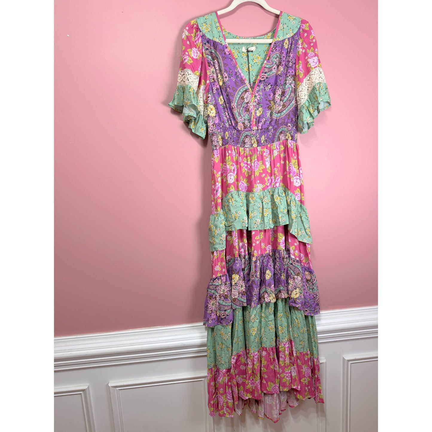 Spell x Spell And The Gypsy Collective Melody Ra-Ra Gown Size XS