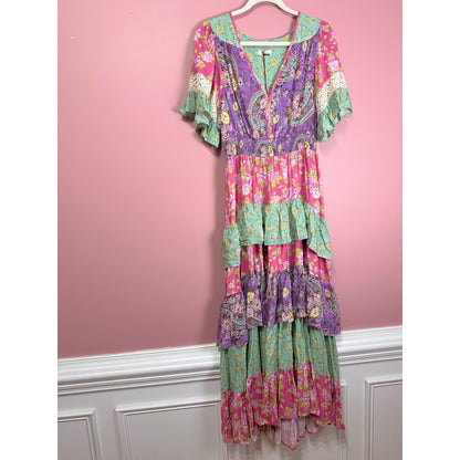 Spell x Spell And The Gypsy Collective Melody Ra-Ra Gown Size XS