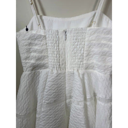 NEW NWT Aje. Cinque Jacuard Mini Dress White US Size 6