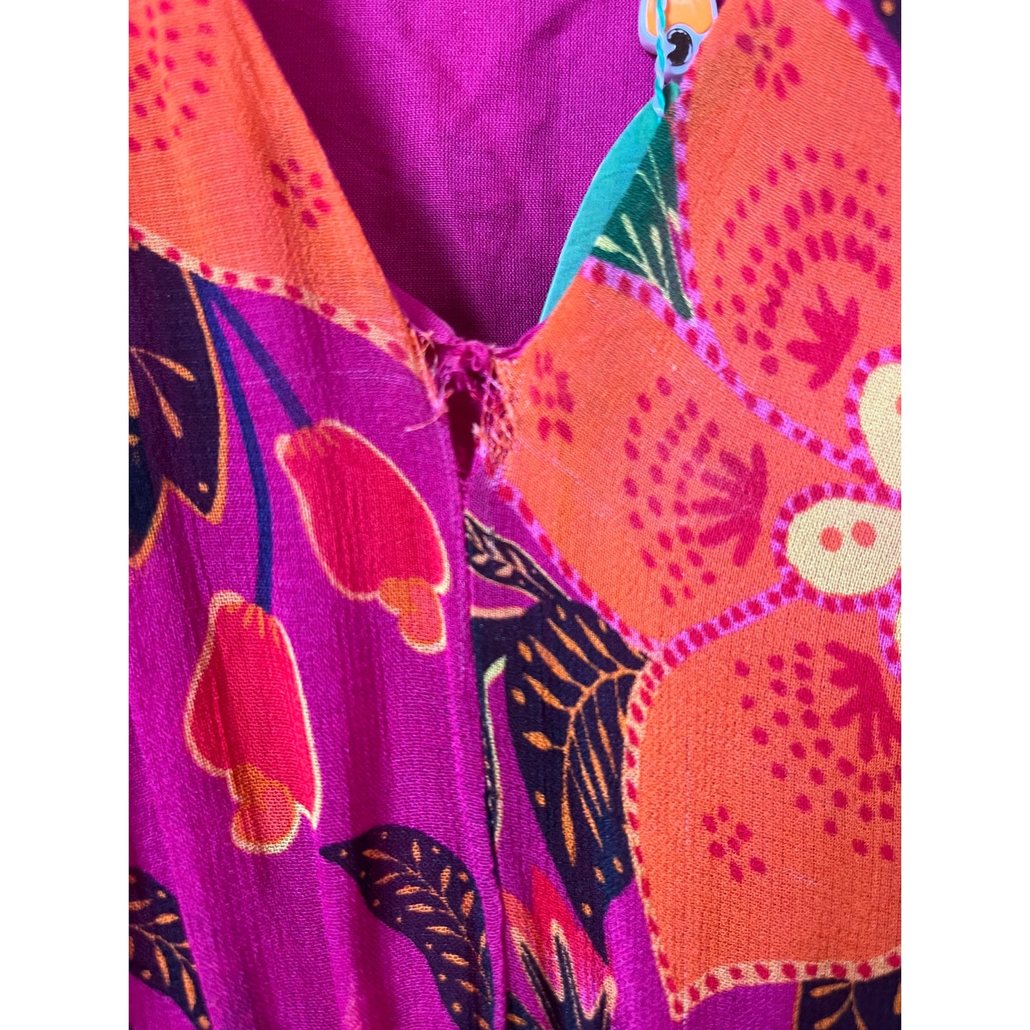 NEW NWT Farm Rio Tropical Tapestry Pink Mini Dress Size XS