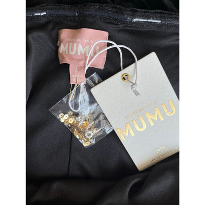 NEW NWT Show Me Your Mumu On My Way‎ Dress Sun Sequins Velvet Size Large