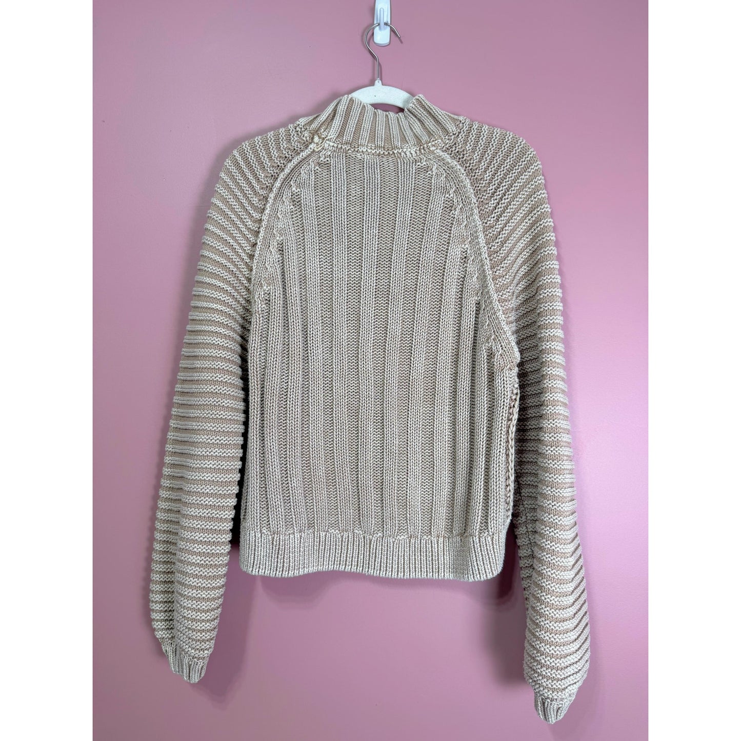 Free People Sweetheart Sweater in Sand Castle Size Small