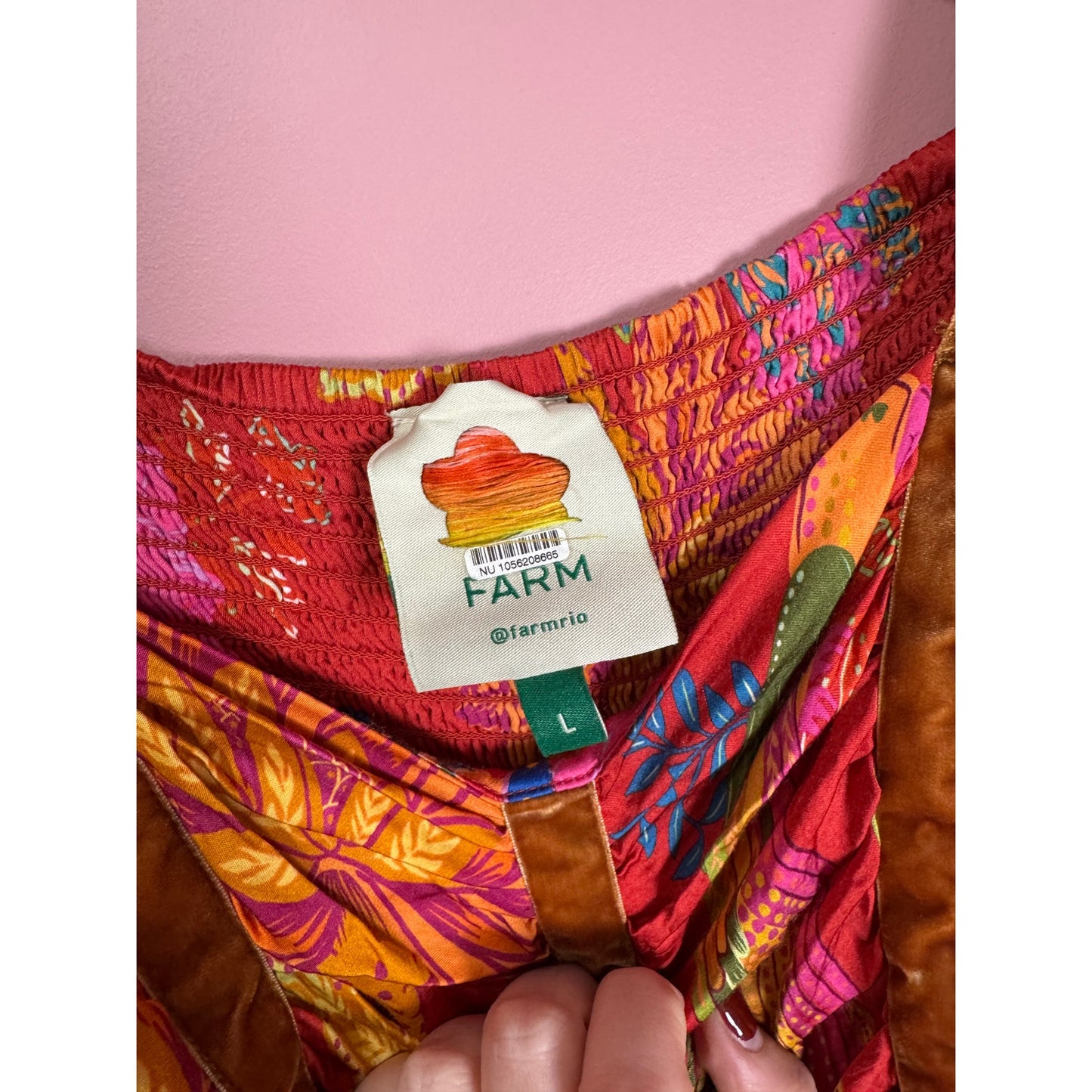 Farm Rio Mystic Bush Midi Dress Size Large