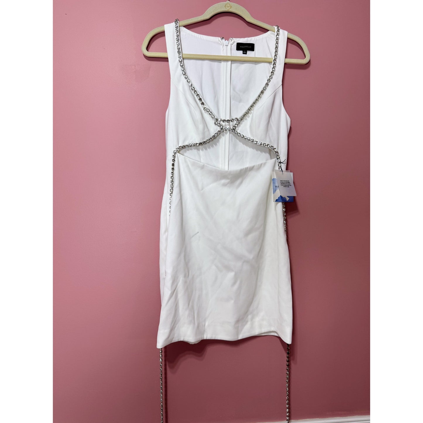 Majorelle Matteson Mini Dress in White Small