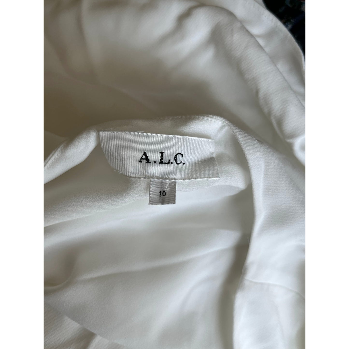 NEW A.L.C. Zoey White Cutout Long Sleeve Mini Dress Size 10