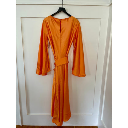 Show Me Your Mumu Sarah Mid Dress Orange Size Small