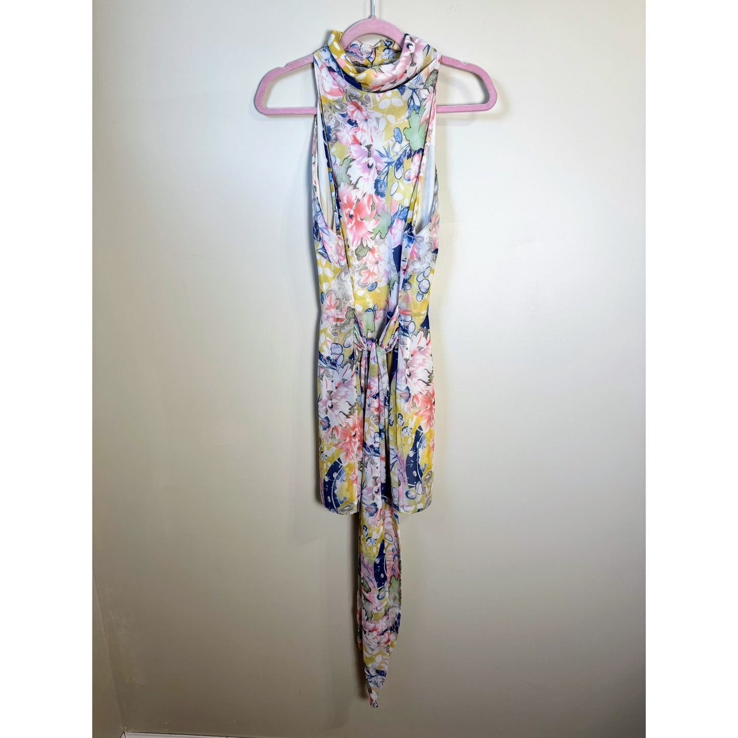 NEW NWT Amanda Uprichard Sandrine Mini Dress in Polaris Size XL