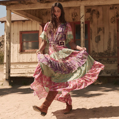 Spell x Spell And The Gypsy Collective Melody Ra-Ra Gown Size XS