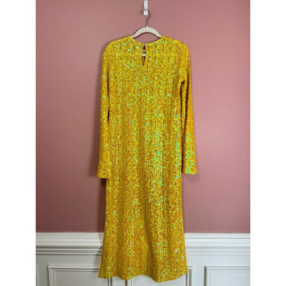 Show Me Your Mumu Calypso Midi Dress‎ in Yellow Size Small