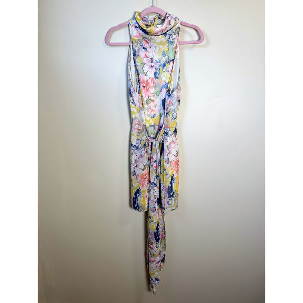 NEW NWT Amanda Uprichard Sandrine Mini Dress in Polaris Size XL