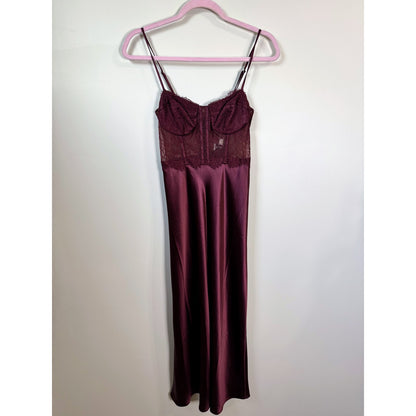 NEW NWT Cami NYC Maureen Midi Dress in Cranberry Size 2