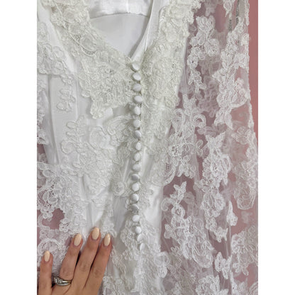 Maggie Sottero Bronwyn Wedding Gown Lace Size 12
