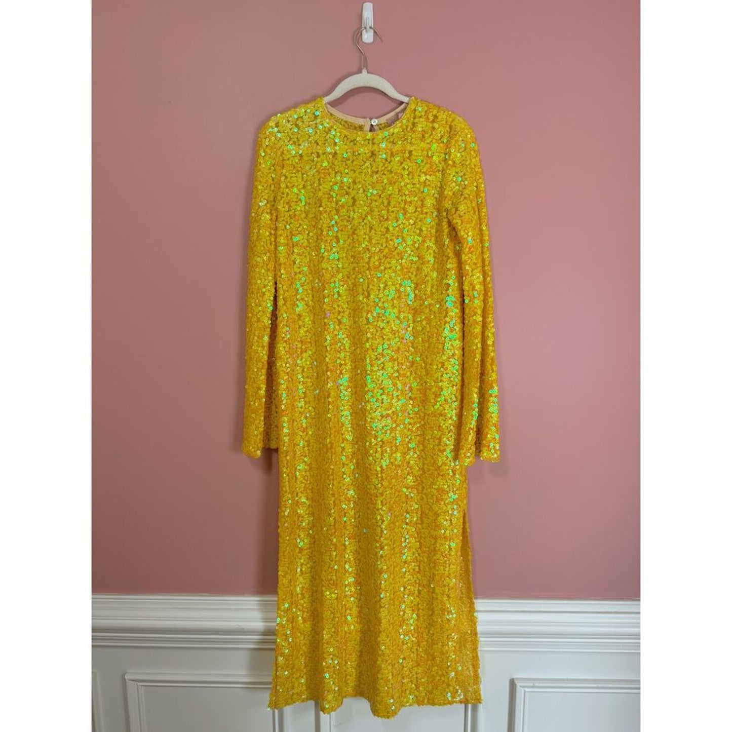 Show Me Your Mumu Calypso Midi Dress‎ in Yellow Size Small