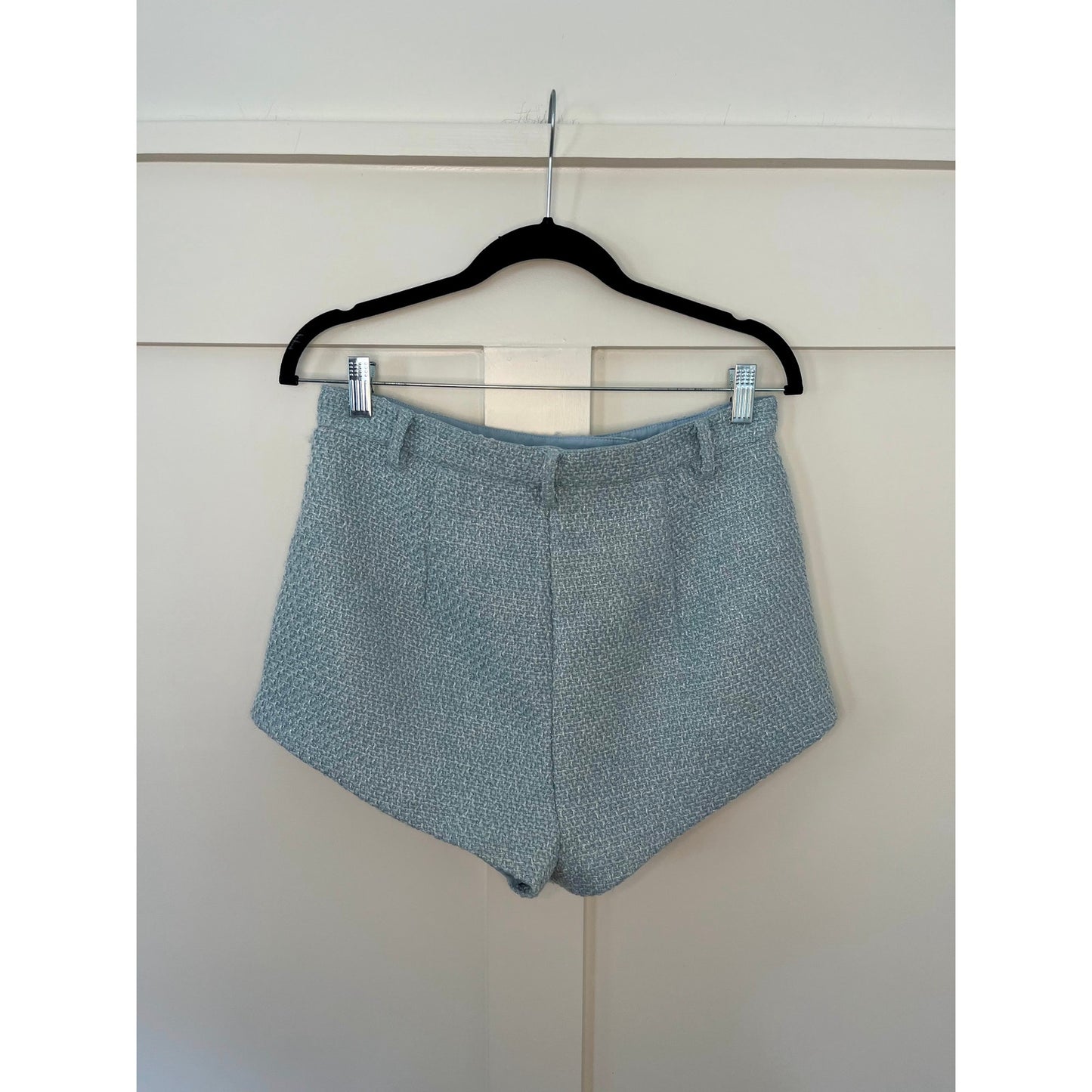 Amanda Uprichard Kelso Shorts in Powder Blue Size Large