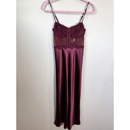 NEW NWT Cami NYC Maureen Midi Dress in Cranberry Size 2