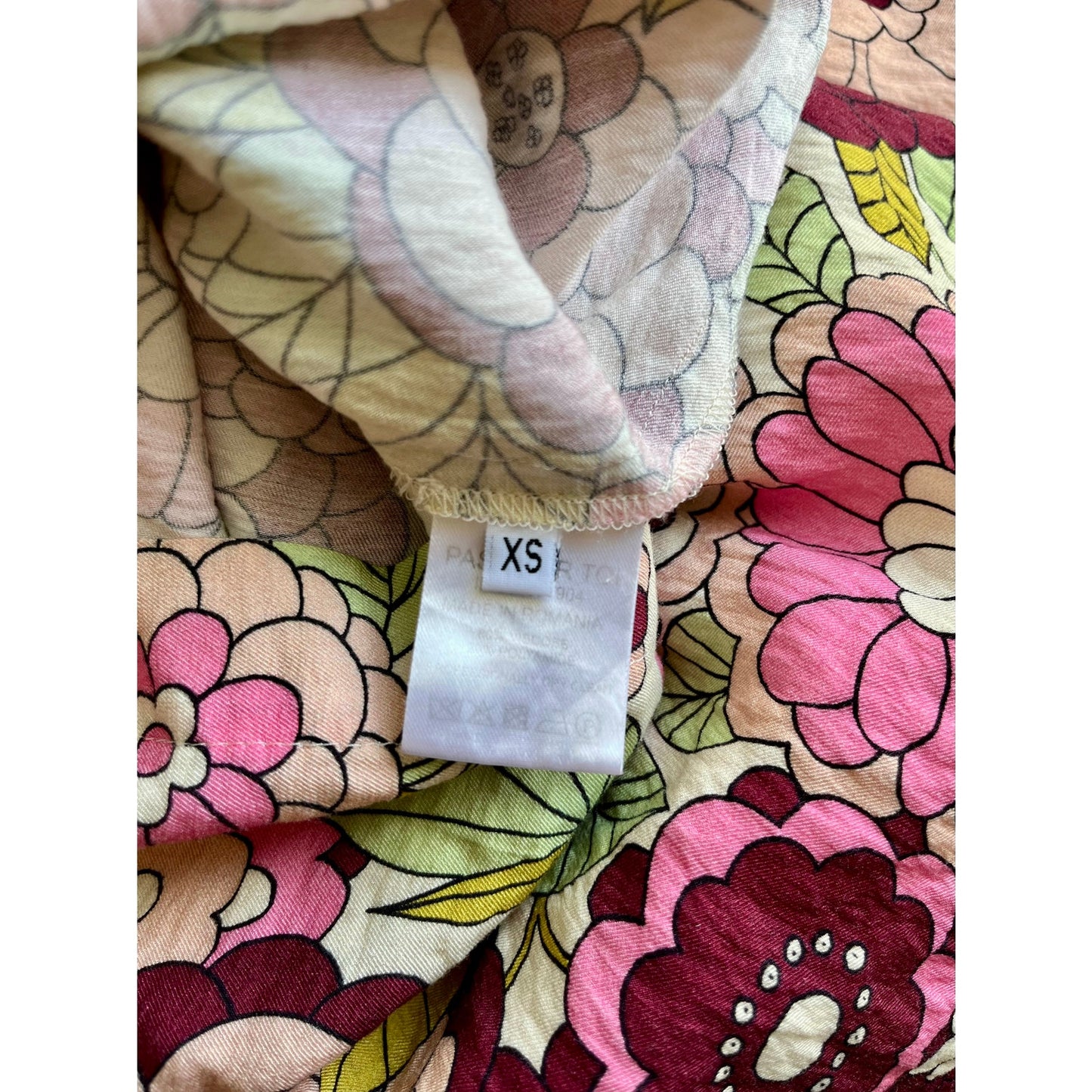 Dodo Bar Or Jenny Floral V-Neck Maxi Dress Size XS